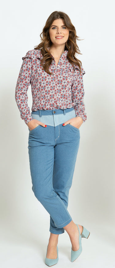 Knipmode 0321 - 13 - Blouse