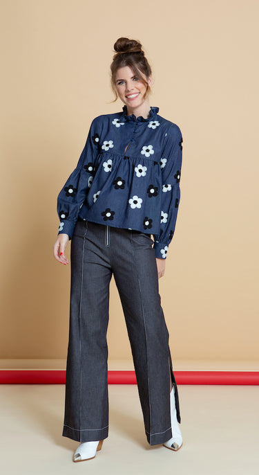 Knipmode 0321 - 07 - Blouse
