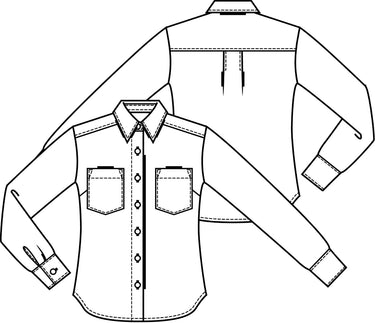 Knipmode 1805-24 blouse