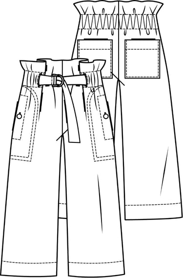Knipmode 1805-21 culotte