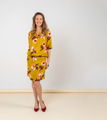 Knipmode 2106-15 jurk