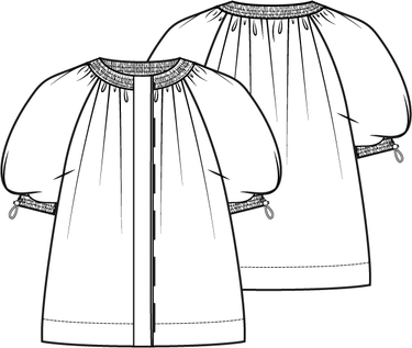 Knipmode 0623 - 13 - Blouse 4