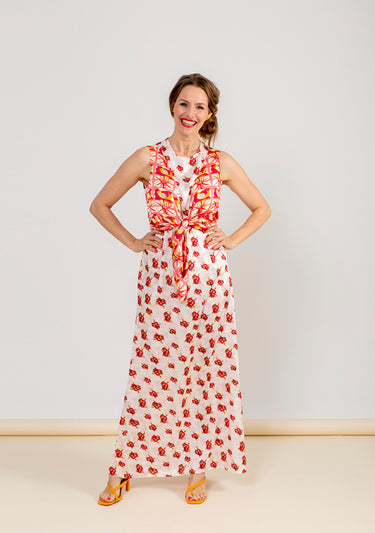 Knipmode 0721 - 19 - Maxi-jurk