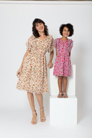 Knipmode 0820 - 01 - Jurk Mini Me