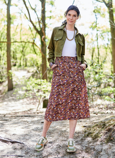 Knipmode 0922 - 16 - Rok voorkant