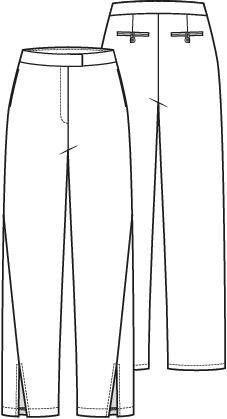 Knipmode 2601-10 broek