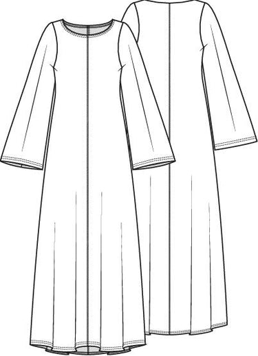 Knipmode 2513-15 jurk