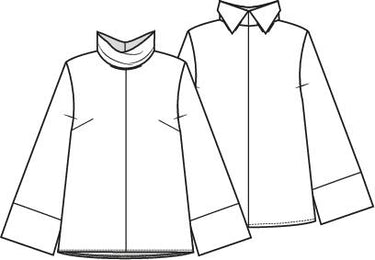 Knipmode 2511-17 top