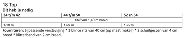 Knipmode 2510-18 top