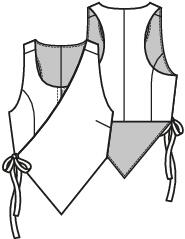 Knipmode 2506-21 top