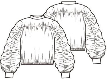 Knipmode 2606-21 top