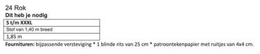 Knipmode 2505-24 rok