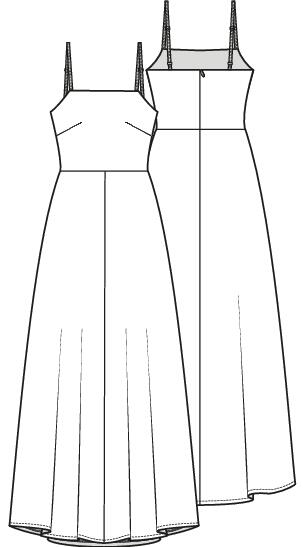 Knipmode 2505-03 jurk