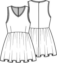 Knipmode 2510-03 top