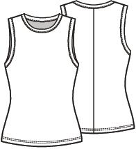 Knipmode 2607-32 top