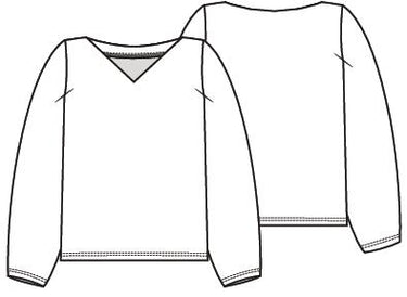Knipmode 2602-04 sweater