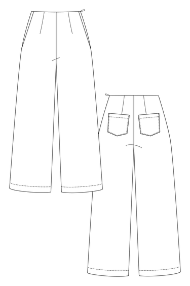 Named Clothing Airi - broek pdf-patroon