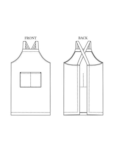 Merchant & Mills - Betty Apron schort