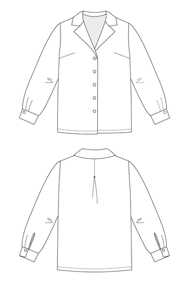 Named Clothing Elsi - blouse pdf-patroon
