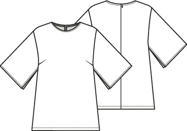 Knipmode 2403-04 top