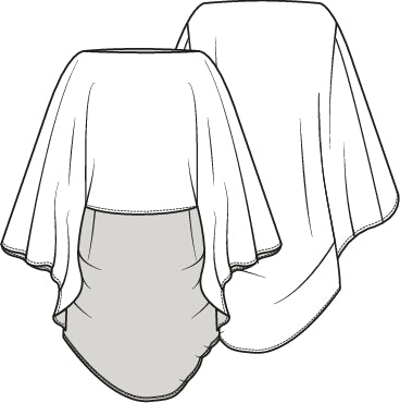 Knipmode 2403-13 jurk + top