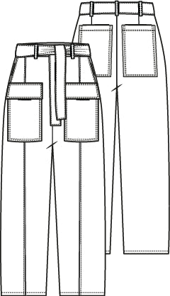 Knipmode 2403-19 broek
