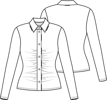 Knipmode 2404-06 Blouse
