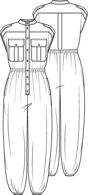 Knipmode 2405-10 jumpsuit
