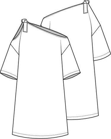 Knipmode 2406-16 jurk