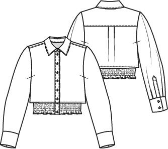 Knipmode 2503-02 blouse en top