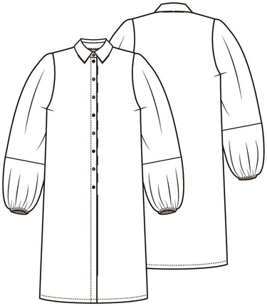 Knipmode 2609-04A jurk