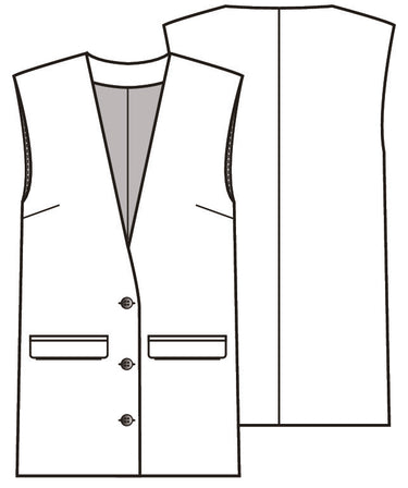 Knipmode 2609-20 gilet