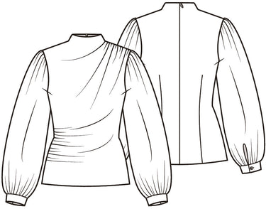 Knipmode 2610-09-top
