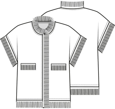 Knipmode 2611-27 vest