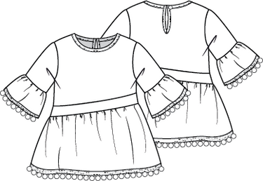 KNIPkids  2001-01 jurk