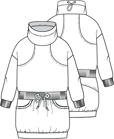 KNIPkids 2001-15 jurk