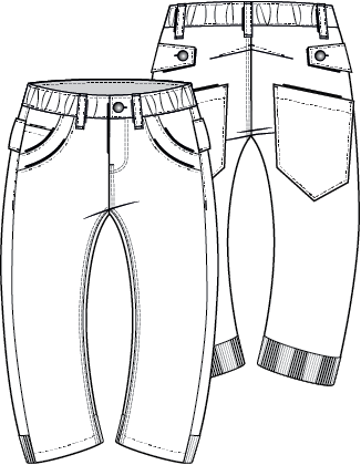 KNIPkids 2001-18 broek