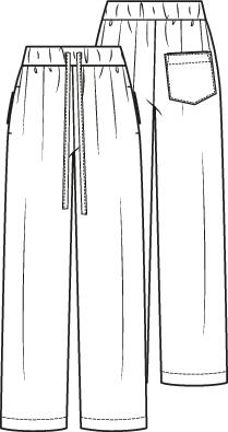 Knipmode 2402-23 pyjamabroek