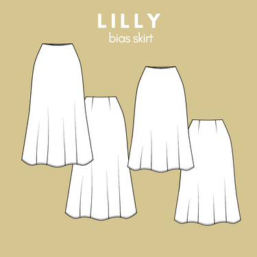 Sew.lala patterns - Lilly a-lijn rok