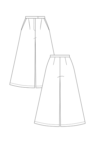 Named Clothing Mimosa - culotte pdf-patroon