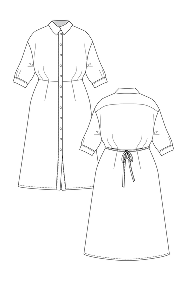 Named Clothing Silmu - blouse + jurk pdf-patroon
