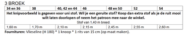 Knipmode 2310-03 broek