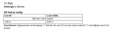 Knipmode 2610-10 top