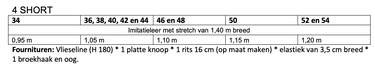 Knipmode 2410-04 short