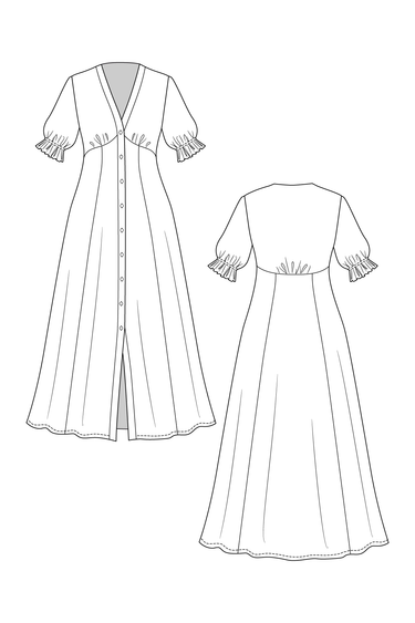 Named Clothing Taika - jurk pdf-patroon