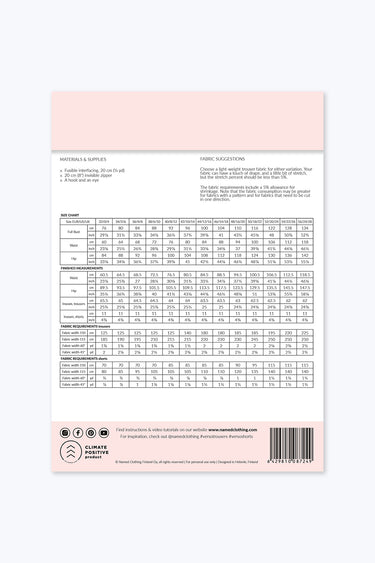 Named Clothing Verso - broek + short pdf-patroon