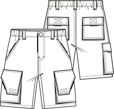 KNIPkids 2203-14 short