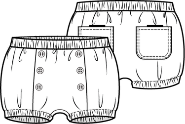 KNIPkids 2203-05 short