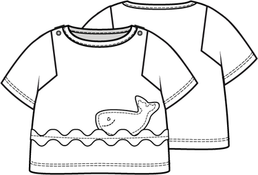 KNIPkids 2203-07 t-shirt