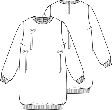 KNIPkids 2206-22 jurk